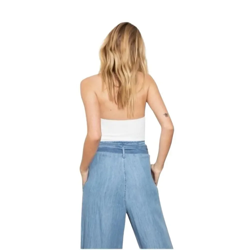 REVOLVE Rails Jess Pants, Wide-Leg, Belt tie, Pockets, Beachy, Weekend, Casual S